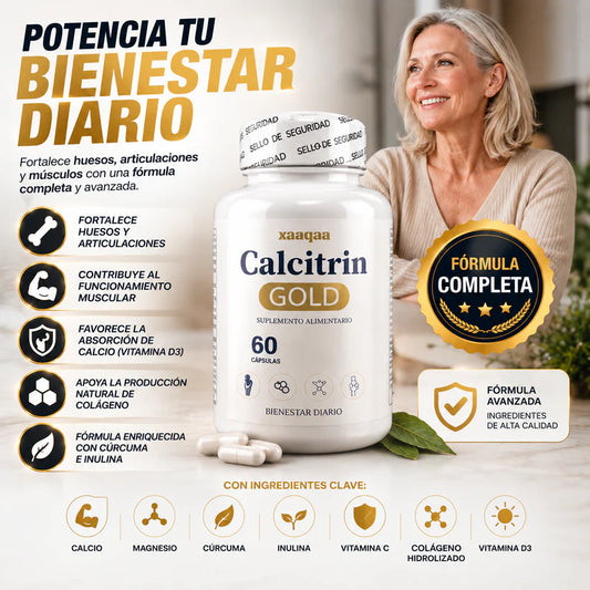 Calcitrin Gold 60 cápsulas - Bienestar General