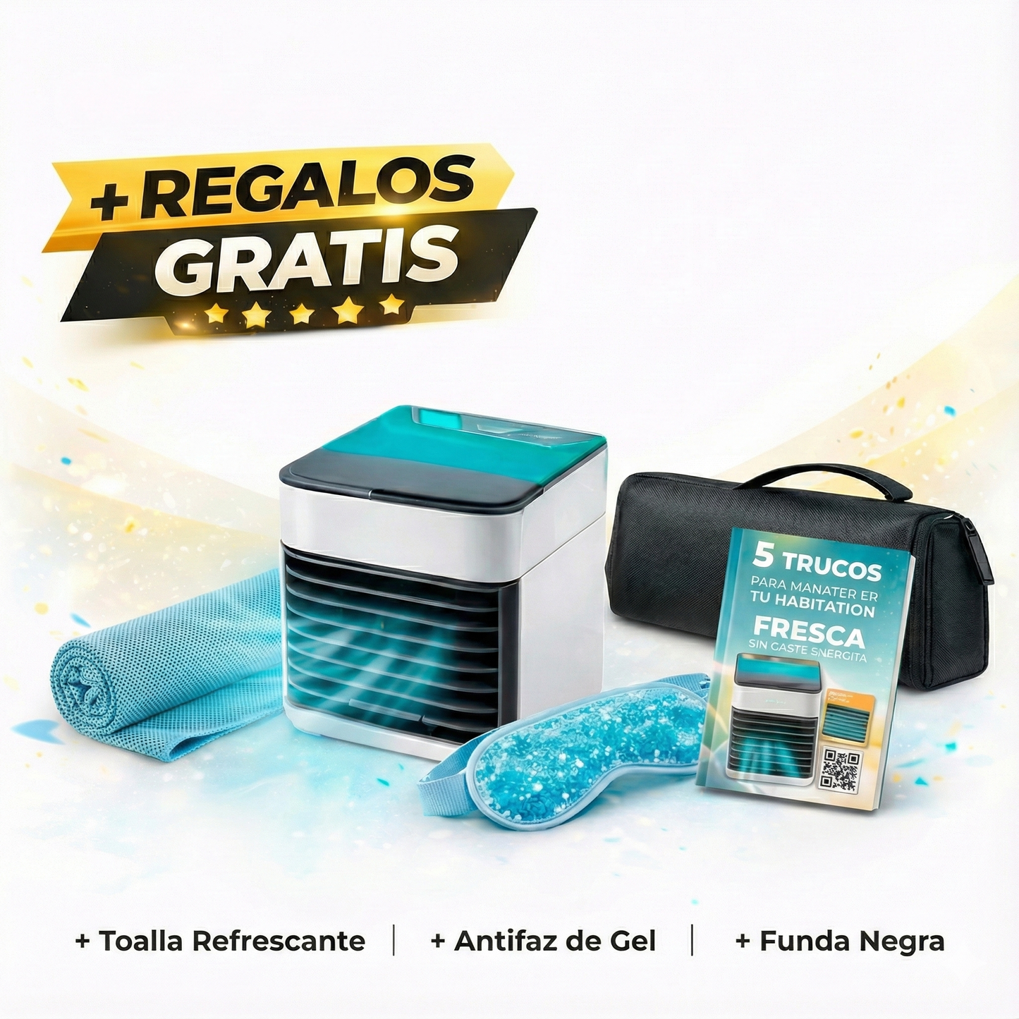 Aire Acondicionado Portátil + Pack de Regalo