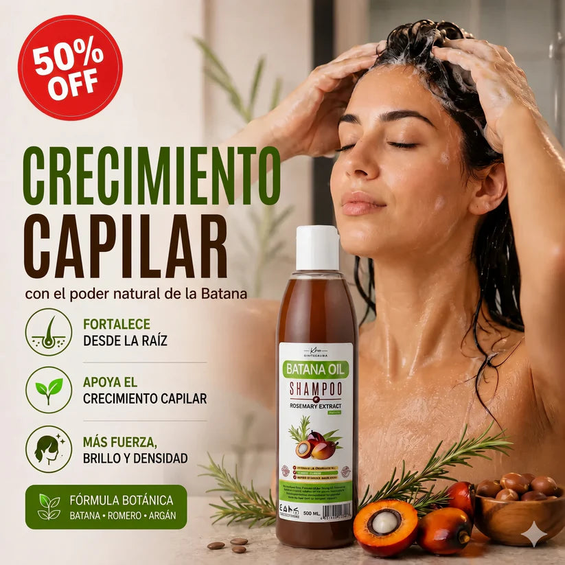 Shampoo Oil Batana 500ml - Evita la Caída de Cabello