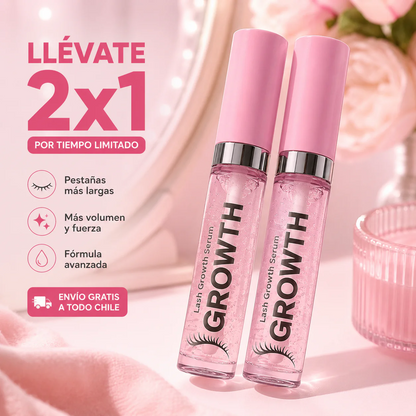 2x1 Sérum de Pestañas Growth I Pestañas Más Largas